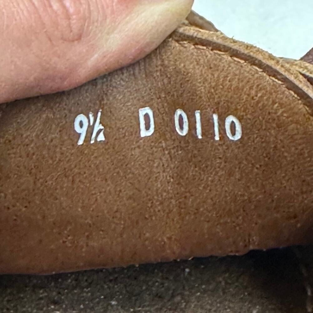 VGUC Oak Street Bootmakers Boat Shoe Moccasin Brown Chromexcel Made in USA 9.5 D - Picture 10 of 12